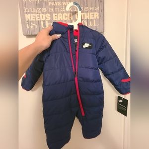 Nike 3 month size winter coat for babies